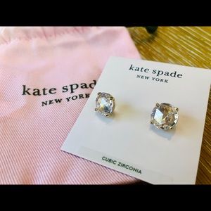 New Kate Spade gold “bright ideas” earrings